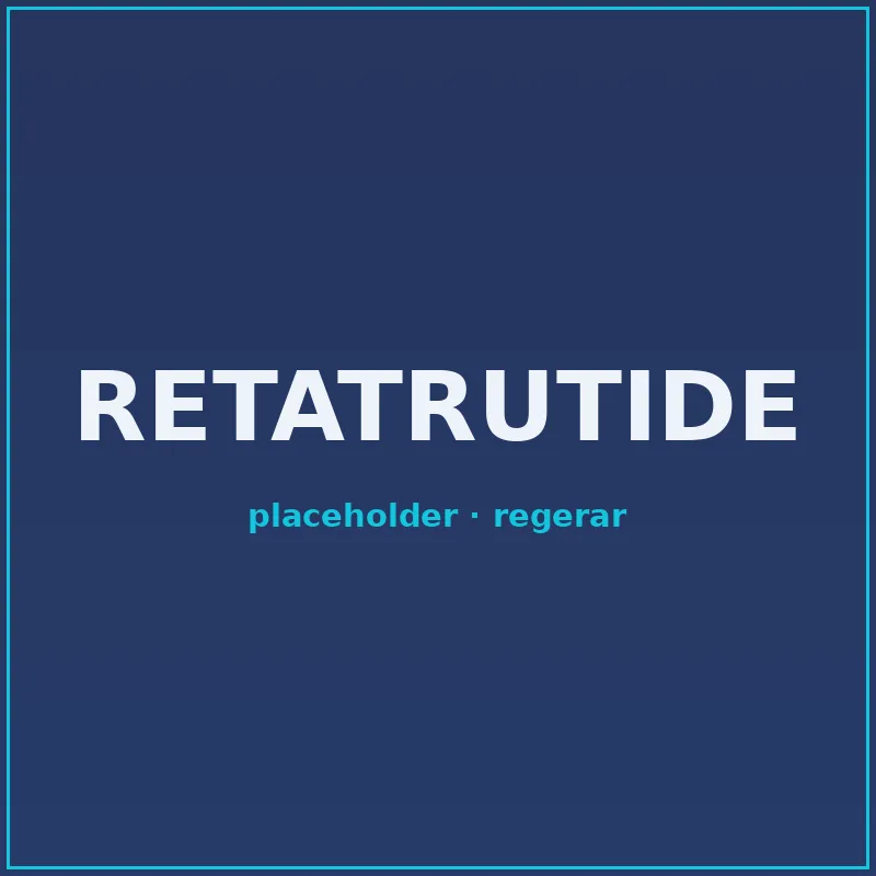 Caixa de Retatrutida 40mg da THERA GENETICS