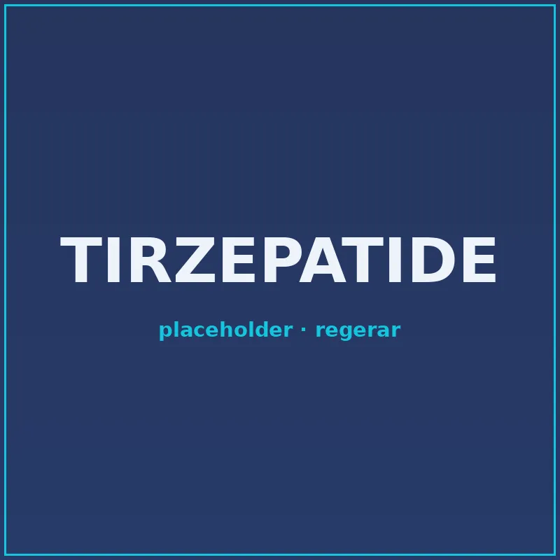 Caixa de Tirzepatida com 4 frascos da THERA GENETICS